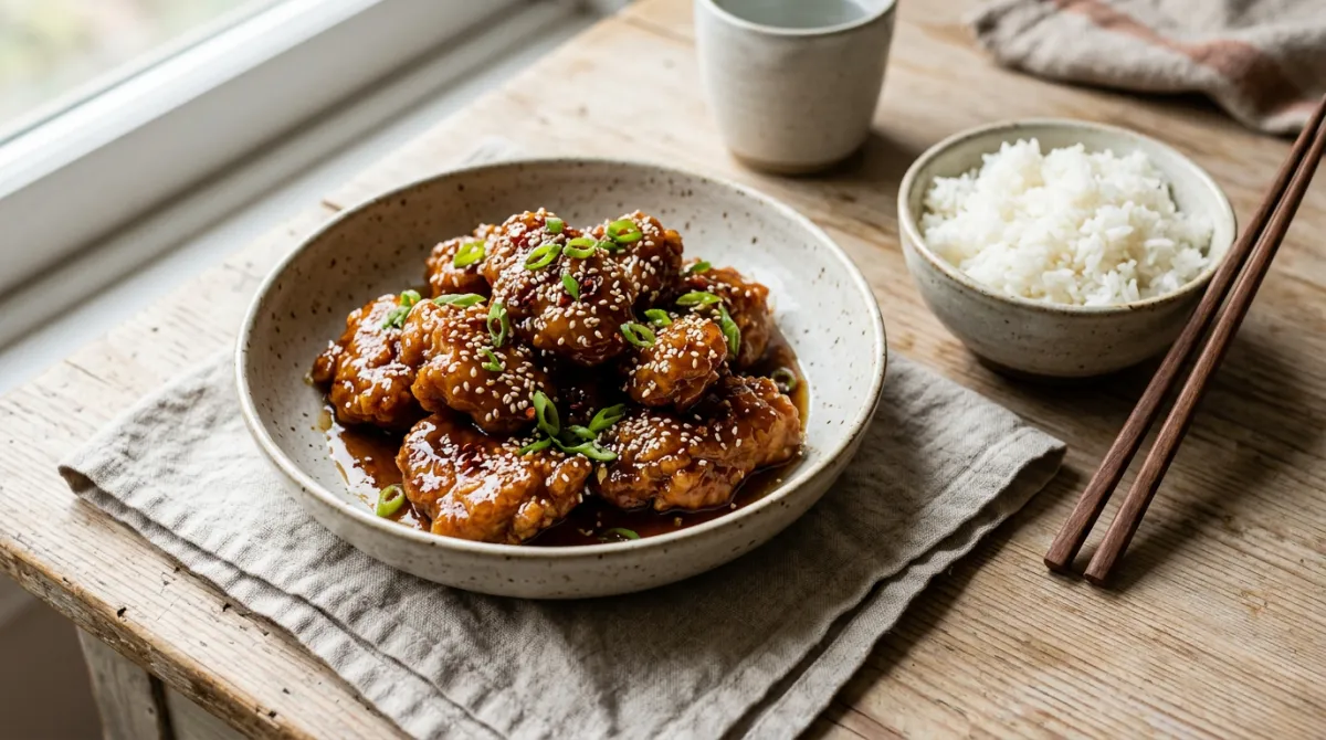 Kínai szezámmagos csirke recept
