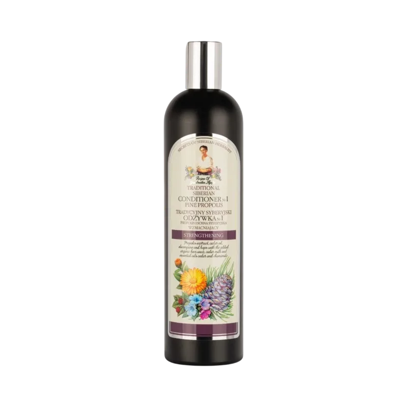 Babička Agafia №1 hajkondicionáló fenyőpropolisszal, 550 ml