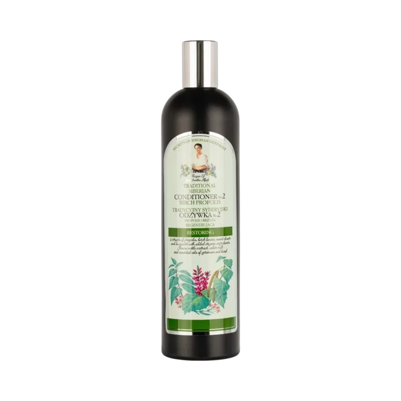 Babička Agafia №2 hajkondicionáló nyírpropolisszal, 550 ml