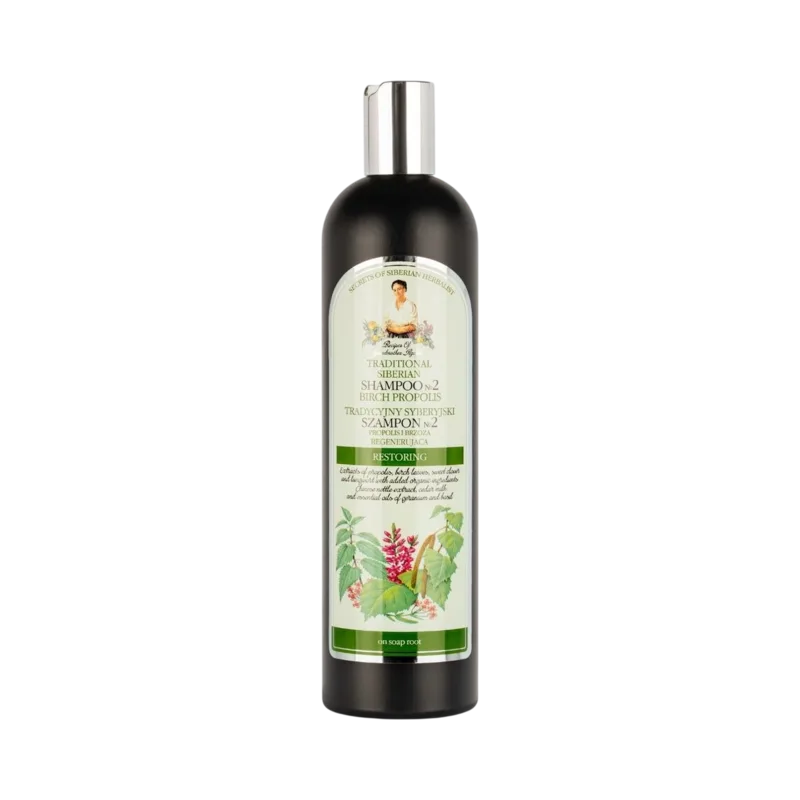 Babička Agafia №2 sampon nyírpropolisszal, 550 ml