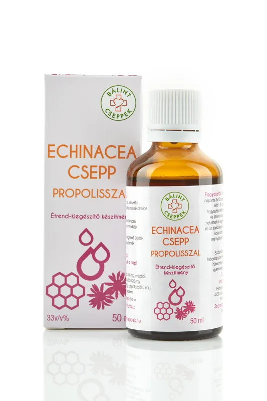Bálint Cseppek echinacea csepp propolisszal, 50 ml