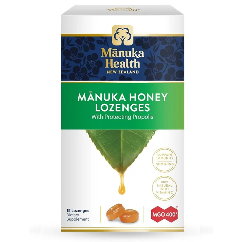 Mannavita manuka mézes cukorka propolisszal, 15 db