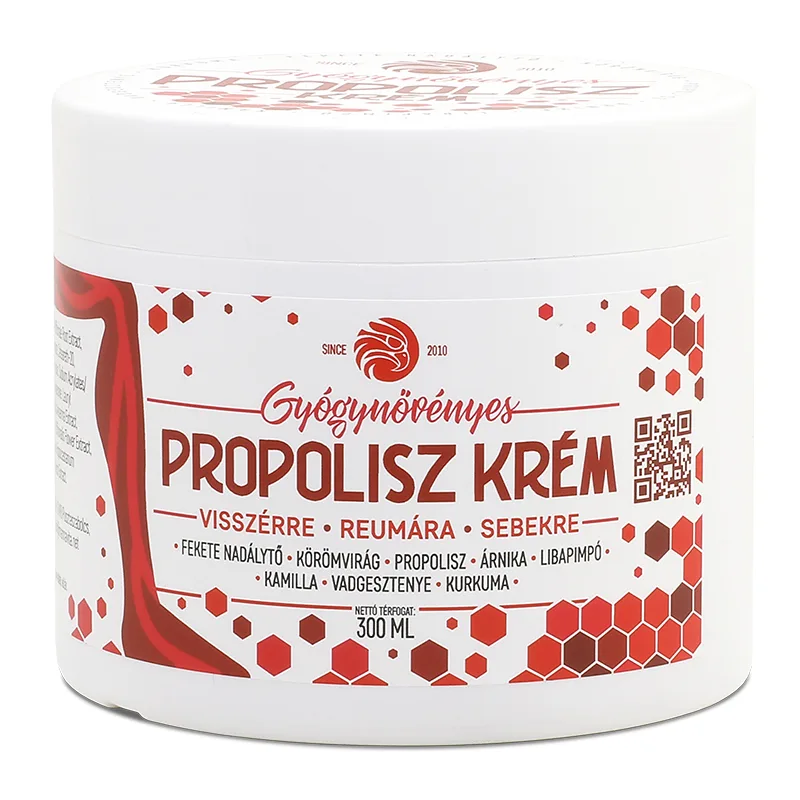 Mannavita propolisz krém gyógynövényekkel, 300 ml