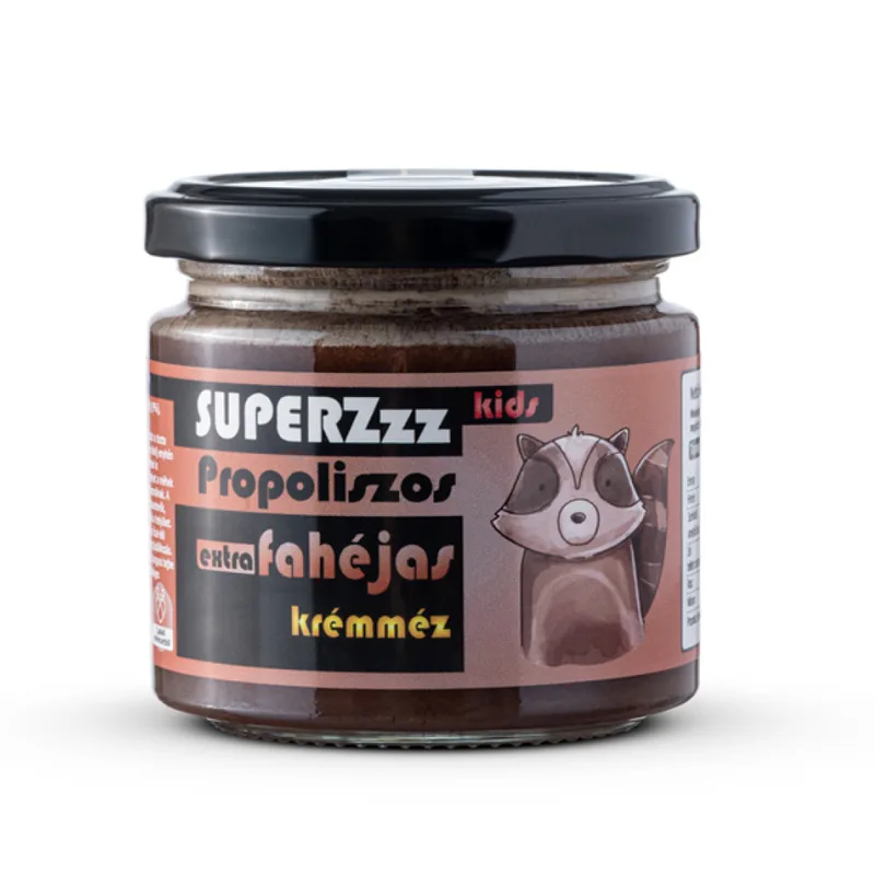 Mézzz SUPERZzz Kids propoliszos fahéjas krémméz, 250 g