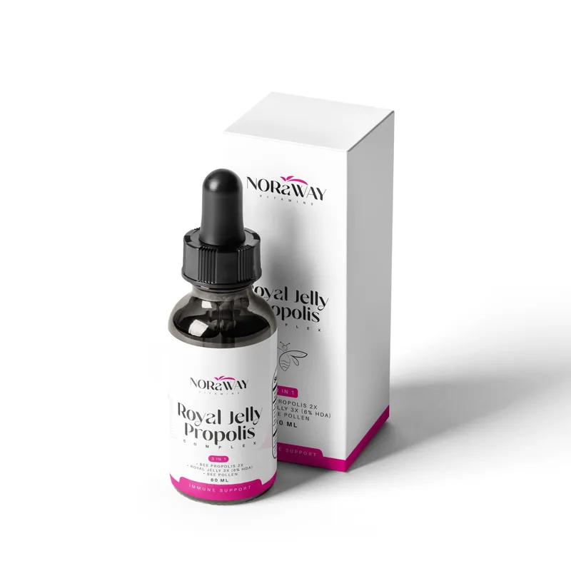 NORaWAY Royal Jelly – Propolis Komplex csepp, 60 ml
