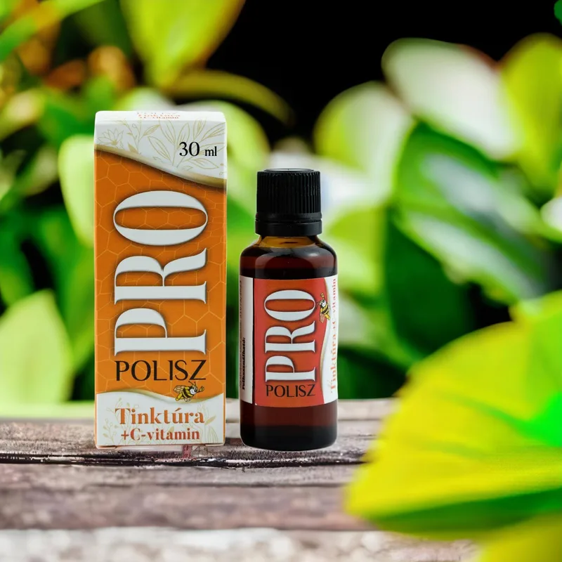 PRO/POLISZ propolisz tinktúra 1000 mg C-vitaminnal, 30 ml